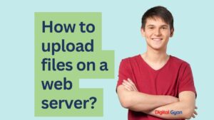 upload files on a server