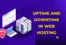 uptime and downtime in web hosting