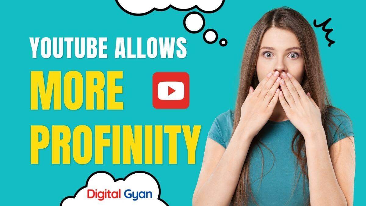 youtube ad policy will allow more profanity in videos
