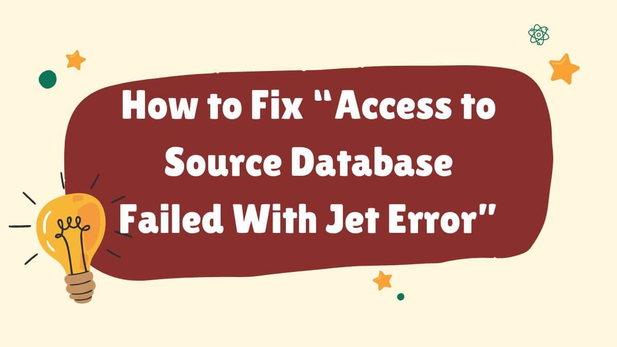access to source database failed