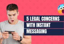 some legal concerns with instant messaging services