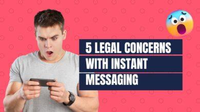 some legal concerns with instant messaging services
