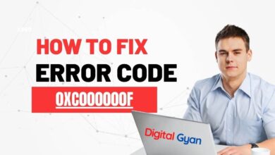 fix error code 0xc000000f
