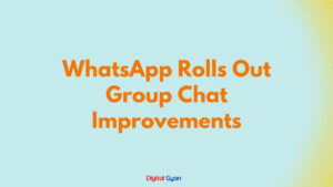 group chat improvement