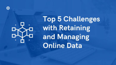 managing online data