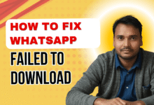 whatsapp failed to download