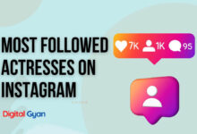 most followed actresses on instagram