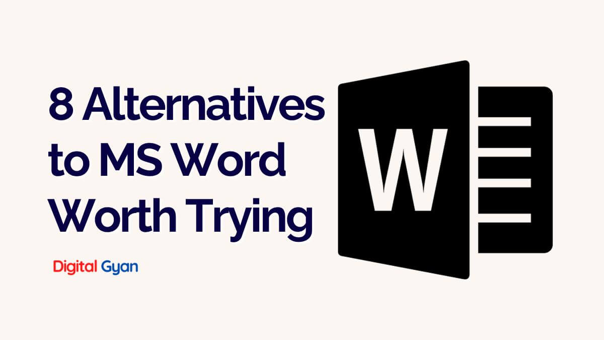 8 alternatives to microsoft word you should try