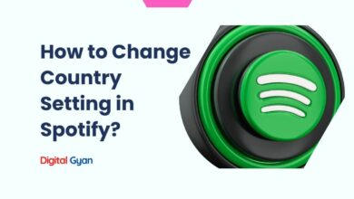 how to change your account's country setting on spotify