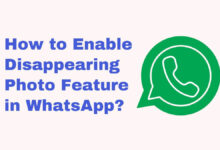 disappearing photo whatsapp