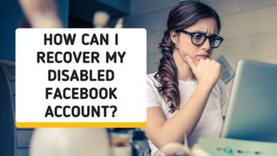 recover disabled facebook account