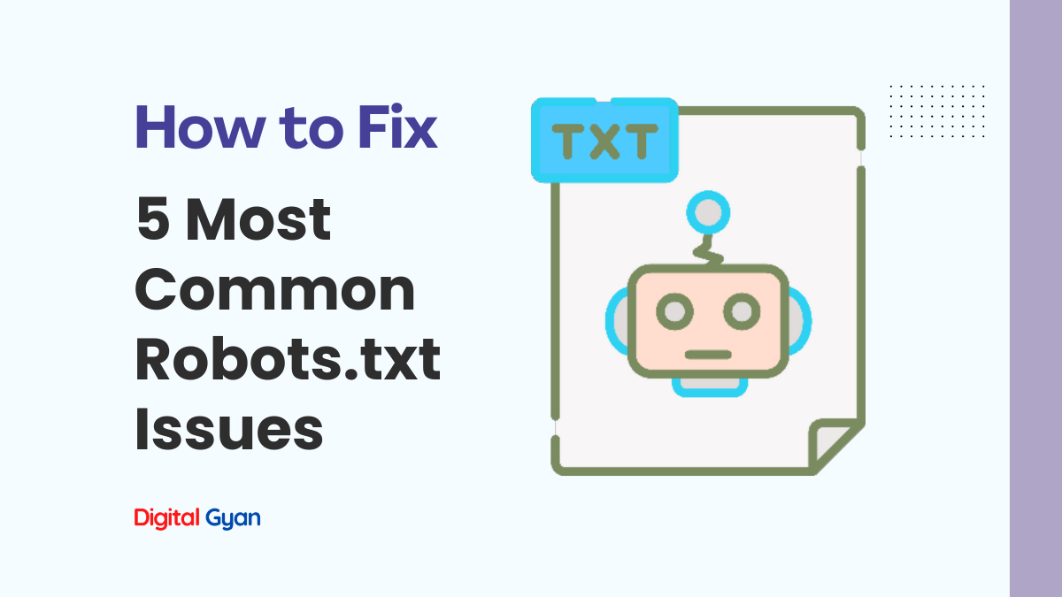 robots.txt file issues