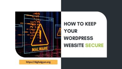wordpress website secure