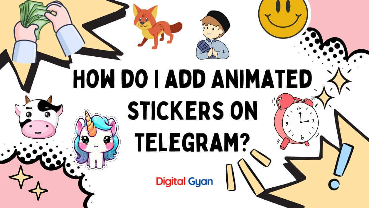 add animated stickers on telegram