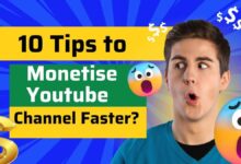 monetise youtube channel