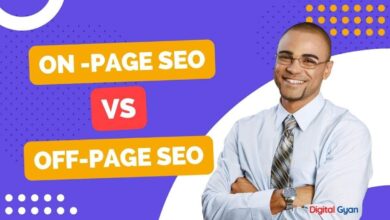 on page seo vs off page seo