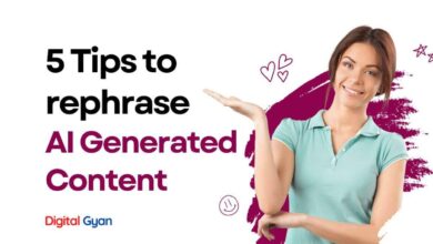 rephrase ai generated content