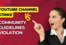 community guidelines violation