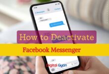 deactivate facebook messenger