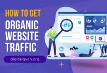 get organic website traffic