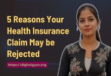 reason of health insurance claim rejection