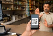shopkeeper saying no to upi payment
