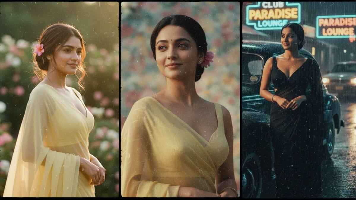 nano banana saree trend