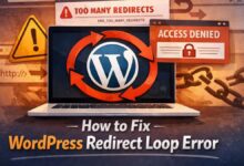 fix redirect loop error